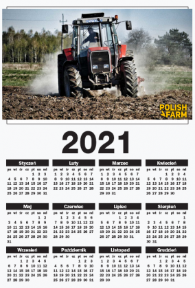 Kalendarz z Massey Fergusonem 3690 2021