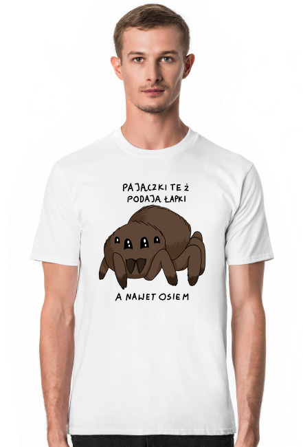 Pajączek, koszulka męska