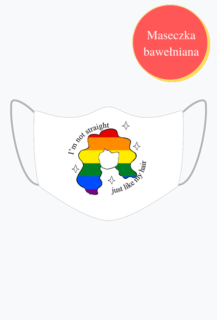 I'm not straight just like my hair