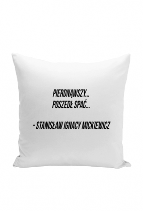 Poduszka: PIERDNĄWSZY...