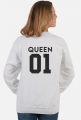 Biała bluza damska - Queen 01