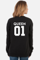Czrna bluza damska - Queen 01