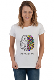 Koszulka damska *The beautiful brain