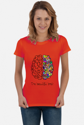 Koszulka damska *The beautiful brain