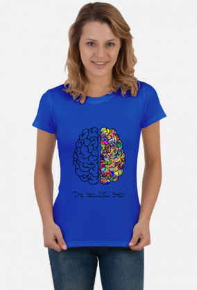Koszulka damska *The beautiful brain