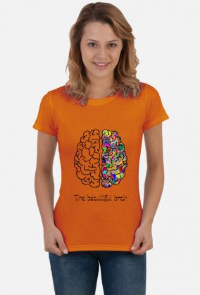 Koszulka damska *The beautiful brain