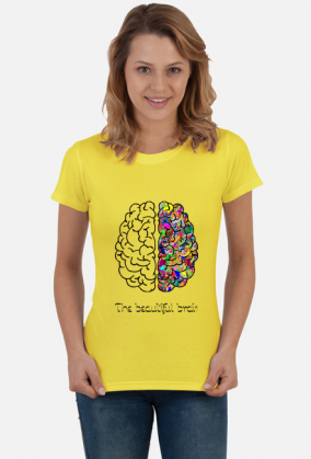 Koszulka damska *The beautiful brain