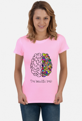Koszulka damska *The beautiful brain