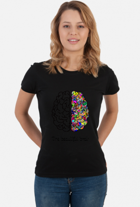 Koszulka damska *The beautiful brain