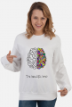 Bluza damska klasyczna *The beautiful brain