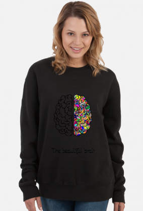Bluza damska klasyczna *The beautiful brain