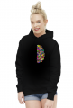 Bluza damska kapturem *The beautiful brain