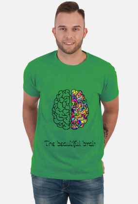 Koszulka męska *The beautiful brain