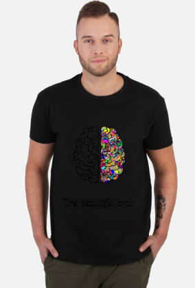 Koszulka męska *The beautiful brain