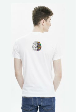 Koszulka Męska V-neck *The beautiful brain
