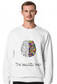 Bluza męska klasyczna *The beautiful brain