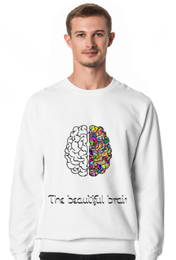 Bluza męska klasyczna *The beautiful brain