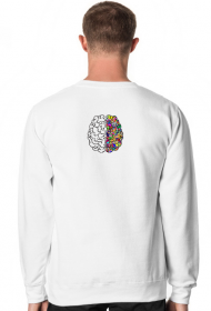 Bluza męska klasyczna *The beautiful brain
