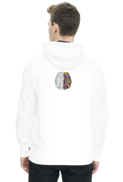 Bluza Męska z Kapturem *The beautiful brain