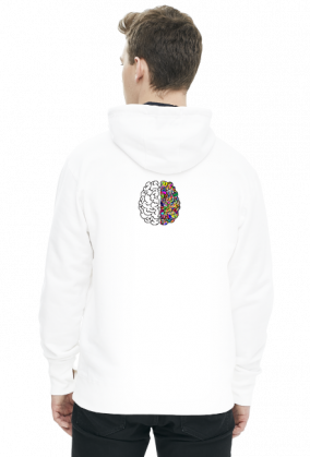 Bluza Męska z Kapturem *The beautiful brain