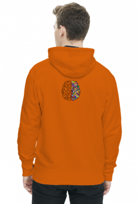 Bluza Męska z Kapturem *The beautiful brain