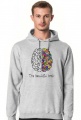 Bluza Męska z Kapturem *The beautiful brain
