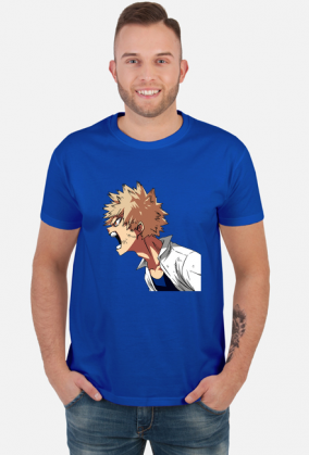Katsuki Bakugou koszulka męska | t-shirt My Hero Academia (Boku No Hero Academia)