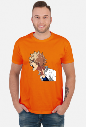 Katsuki Bakugou koszulka męska | t-shirt My Hero Academia (Boku No Hero Academia)