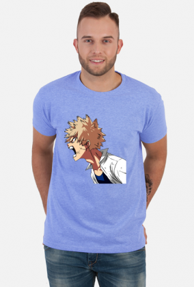Katsuki Bakugou koszulka męska | t-shirt My Hero Academia (Boku No Hero Academia)