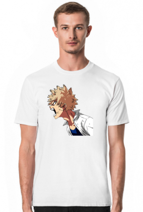 Katsuki Bakugou koszulka męska | t-shirt My Hero Academia (Boku No Hero Academia)