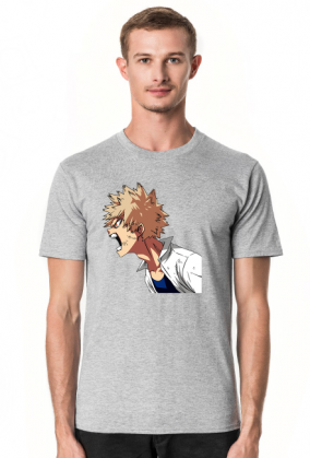 Katsuki Bakugou koszulka męska | t-shirt My Hero Academia (Boku No Hero Academia)