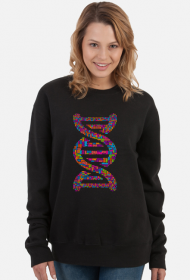 Bluza Damska Klasyczna *DNA Double Helix