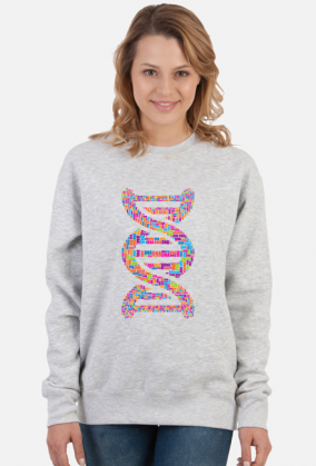Bluza Damska Klasyczna *DNA Double Helix
