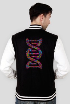 Bluza Męska Varsity Jacket *DNA Double Helix
