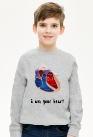 Bluza dziecięca Unisex *I am your heart