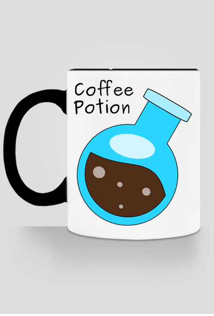 Coffee Potion z napisem