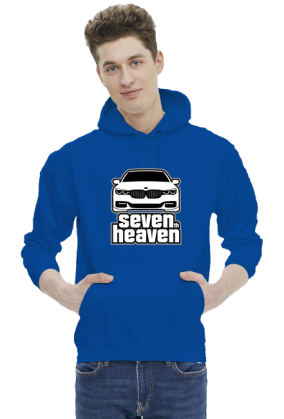 BMW 7 G12 Seven Heaven (bluza męska kaptur)