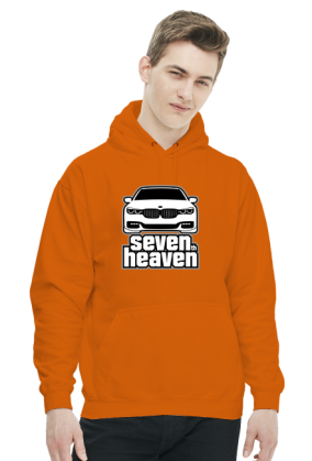 BMW 7 G12 Seven Heaven (bluza męska kaptur)