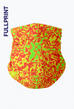 Komin wielofunkcyjny "Pomidor z limonką"