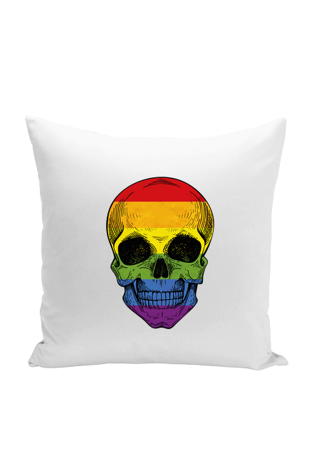 Poduszka z czaszką