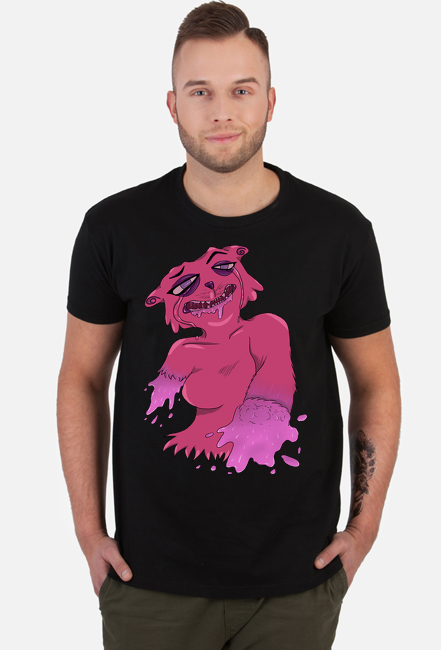 Cute gore kotek, koszulka męska