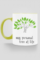 Kubek z kolorowym uszkiem *My personal tree of life