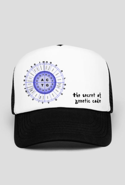 Czapka z daszkiem typu Trucker *The secret of genetic code