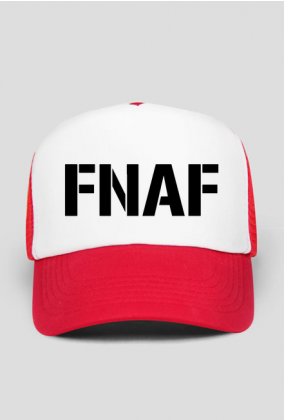 Czapka z daszkiem z napisem ,,FNAF''