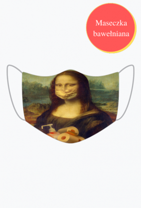 Maseczka: Mona Covidolisa.