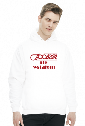 Bluza męska biała