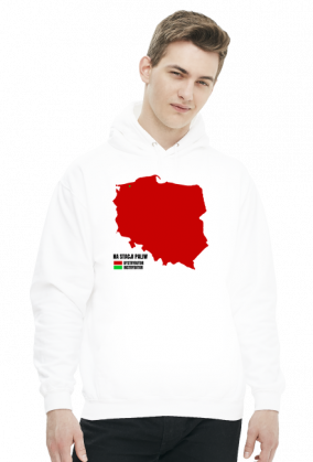Instrybutor, Rymań Orlen, Męska bluza z kapturem