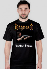 Diabolo, łowca - koszulka czarna