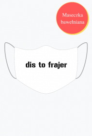 maseczka ochronna o disie