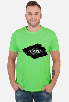 Koszulka czarna - Fotografia analogowa